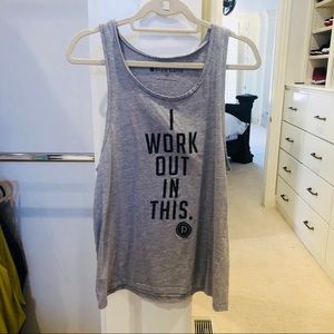 Pure Barre funny muscle tank